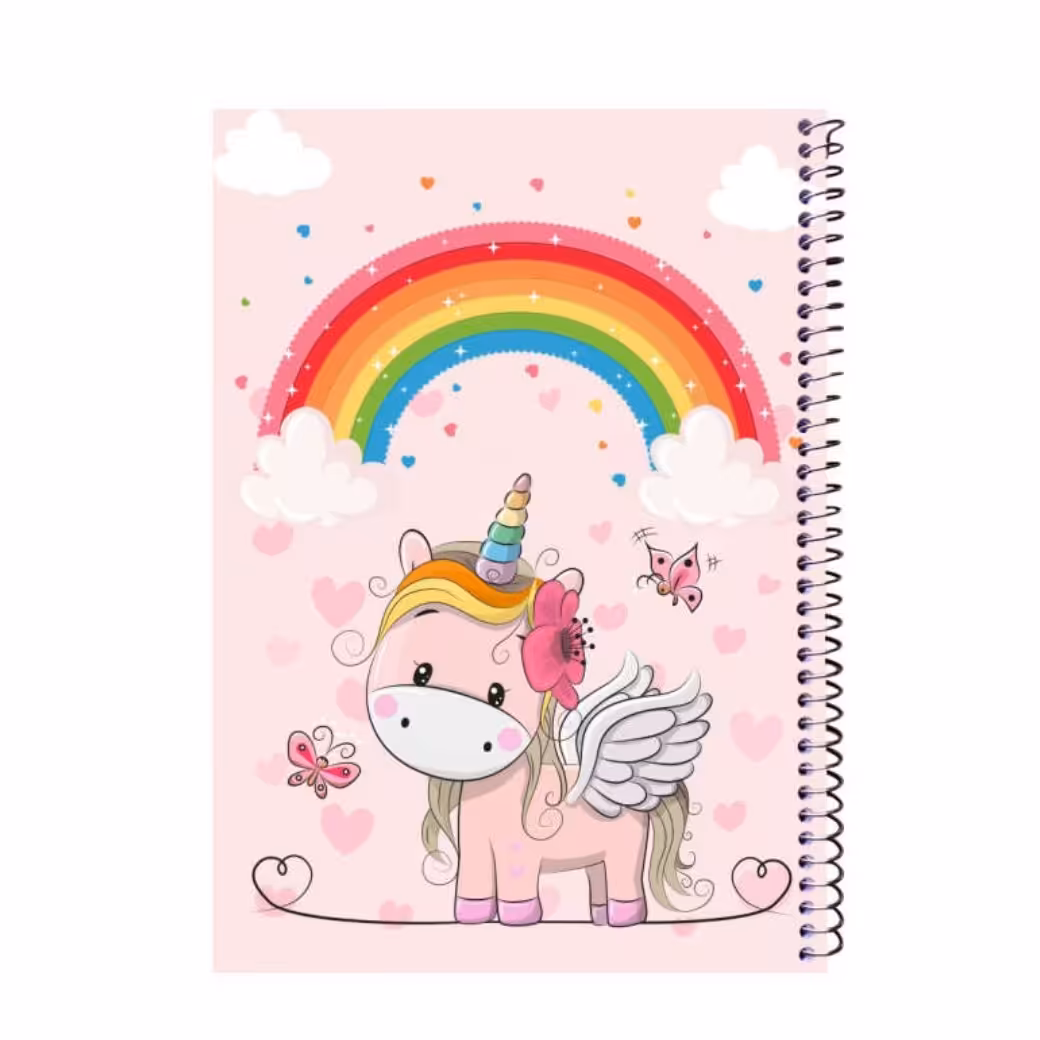 دفتر مشق 60 برگ طرح یونیکرون 