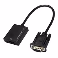 تبدیل VGA به HDMI وی نت مدل V-COVGA2HD همراه با کابل صدا V-net