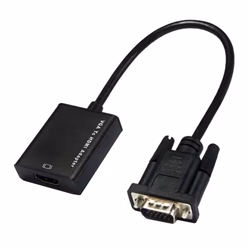 تبدیل VGA به HDMI وی نت مدل V-COVGA2HD همراه با کابل صدا V-net