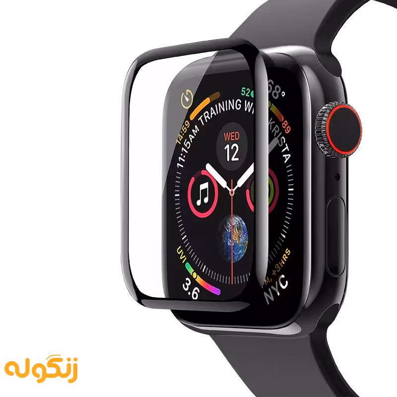 محافظ صفحه نمایش گلس مناسب ساعت هوشمند اپل واچ 45mm - زنگوله