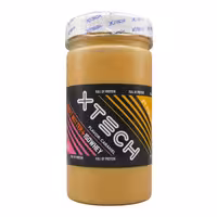 کره بادام زمینی ایکس تک حاوی ایزو وی طعم کارامل 1100 گرمی