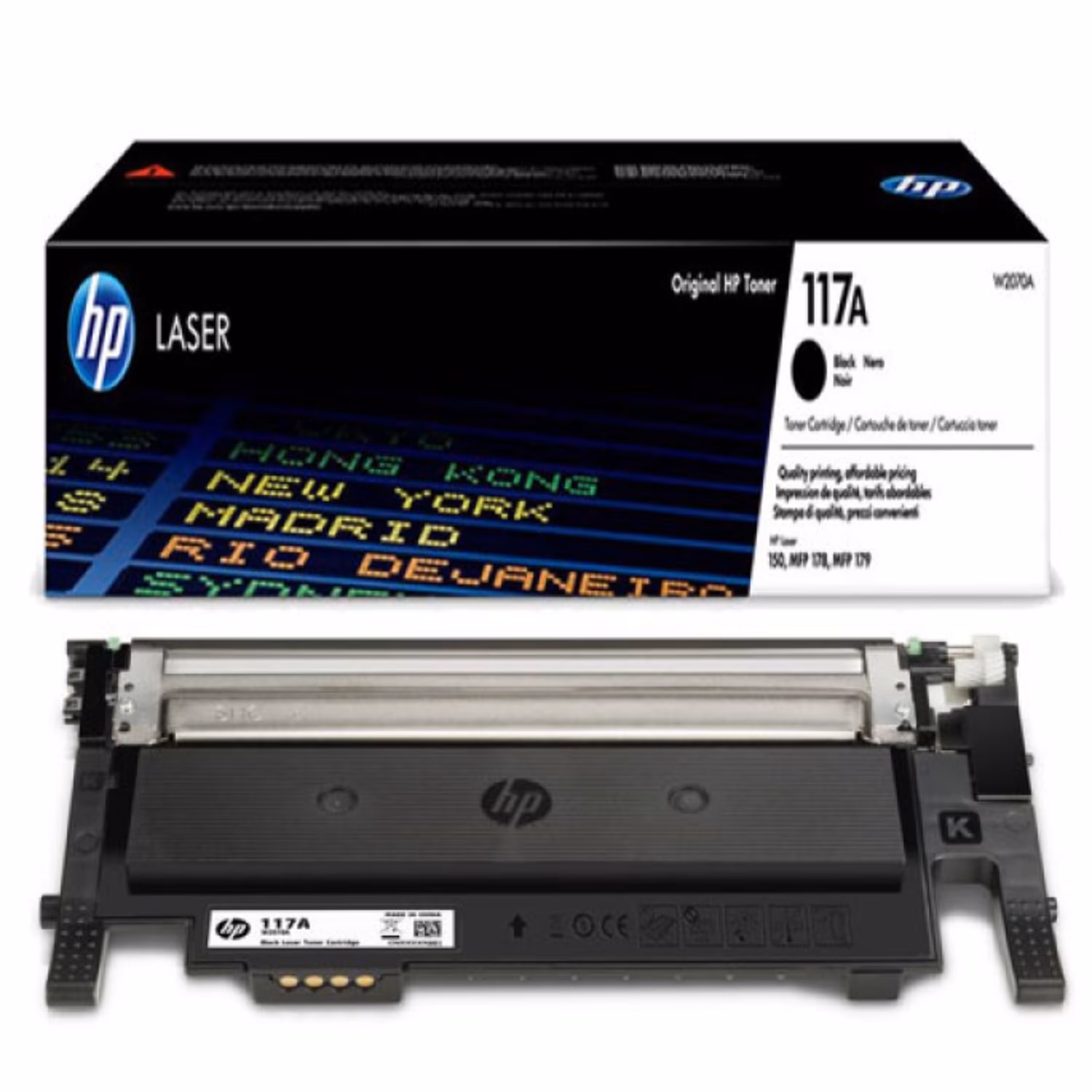 کارتریج تونر لیزری مشکی اچ پی HP 117A(با ضمانت و گارانتی)