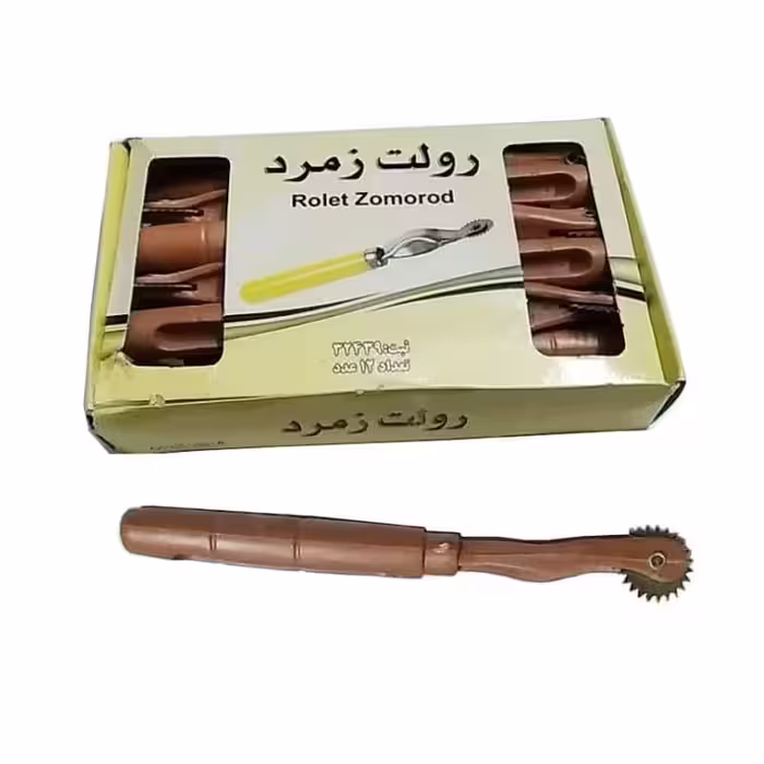 رولت خیاطی طرح چوب (بسته 12 عددی)