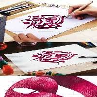 تایپوگرافی راهیان نور | گرافیک با طعم تربچه