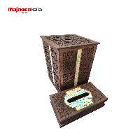 ست سطل زباله و جعبه دستمال کاغذی مجنون کالا 501