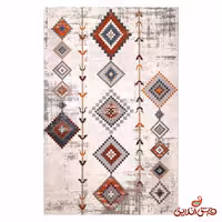 فرش ساوین کد 8005 کرم