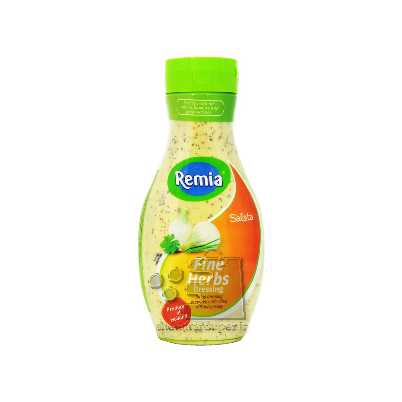 سس سالاد با سبزیجات معطر 500 میل رمیا - remia
