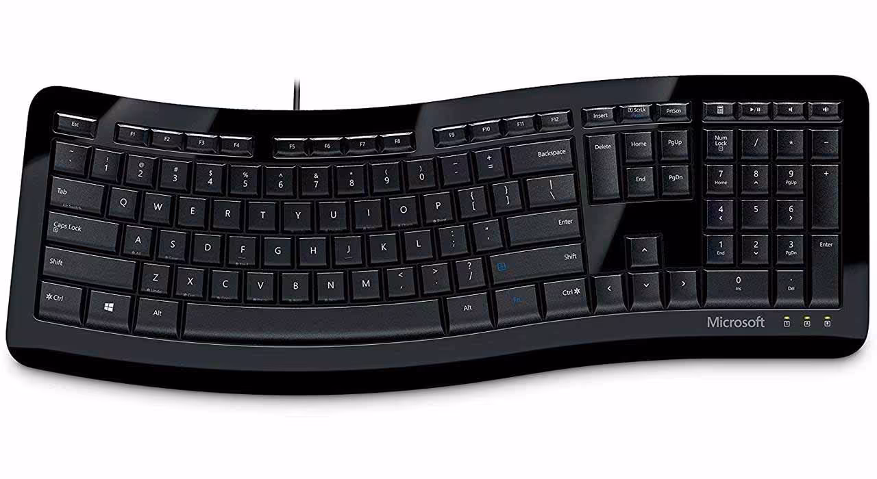 خرید کیبورد MICROSOFT Keyboard Comfort Curve 3000 با بهترین قیمت