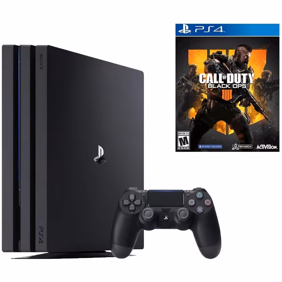 کنسول بازی سونی پلی استيشن 4 پرو با حافظه 1 ترابایت  به همراه بازی Call of duty
