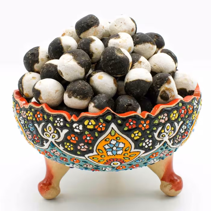 کشک قره قورتی دو رنگ 250 گرمی