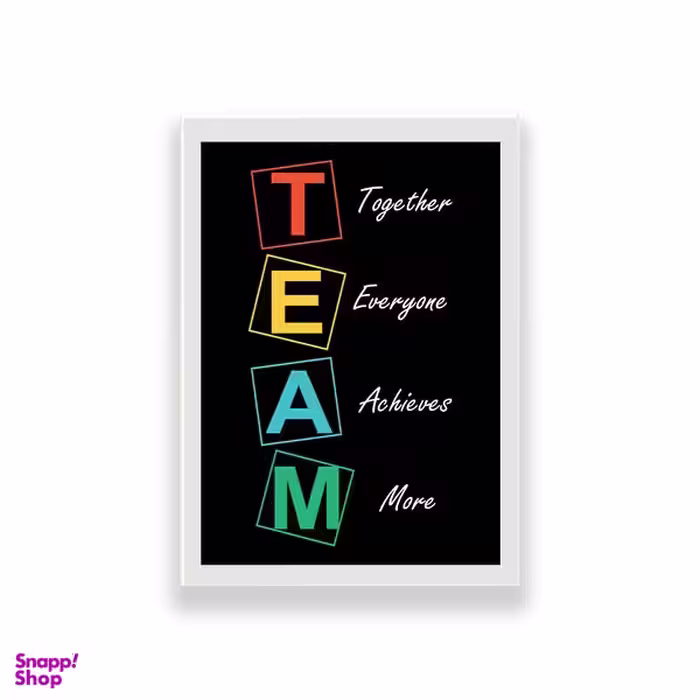 تابلو طرح انگیزشی TEAM