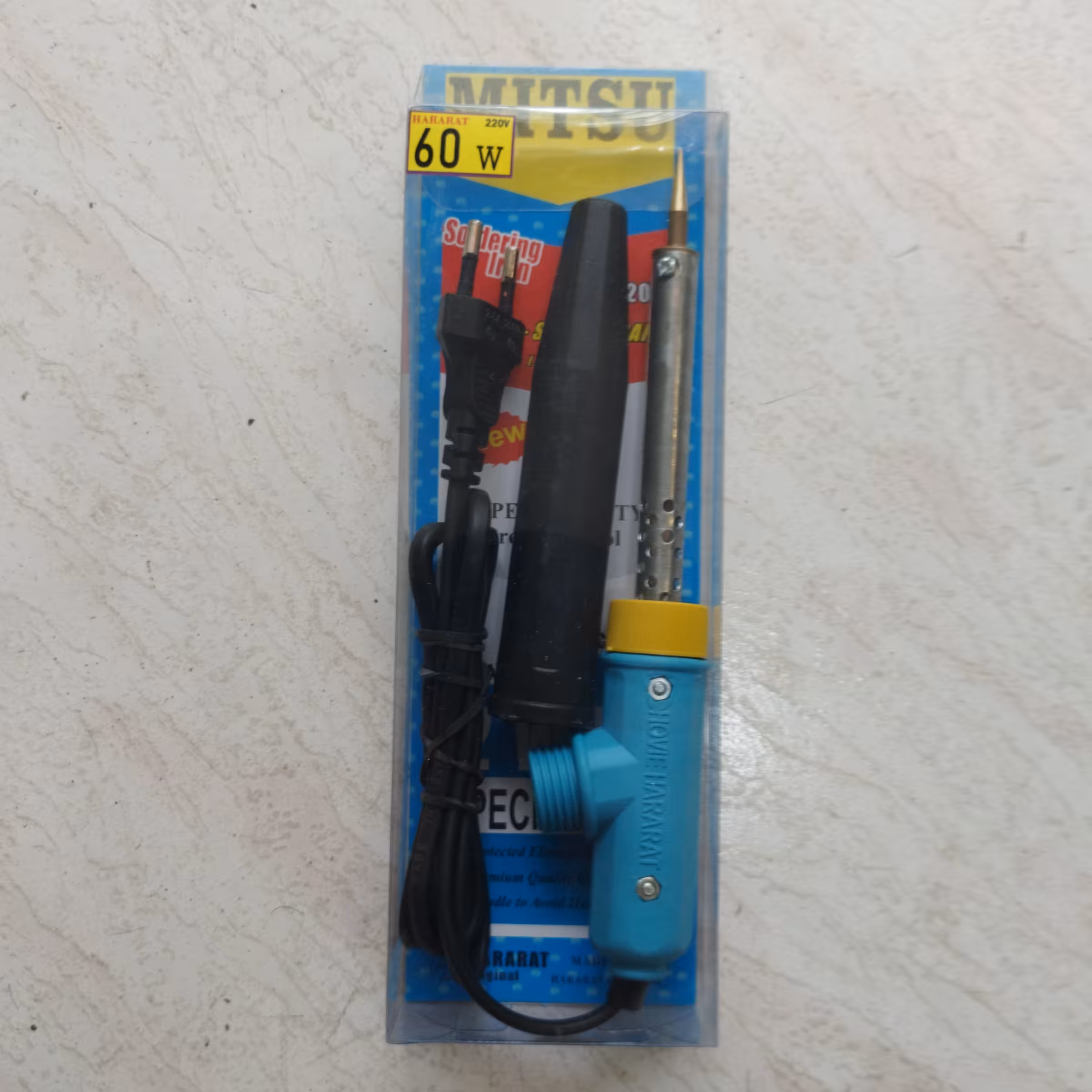 هویه 60 وات حرارت طرح میتسو دارای دسته تفنگی