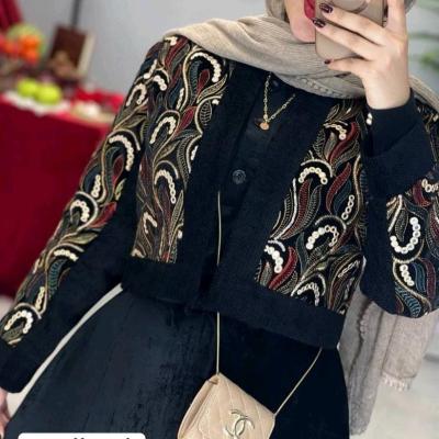 کت سارافون زنانه مخمل مدل دیبا