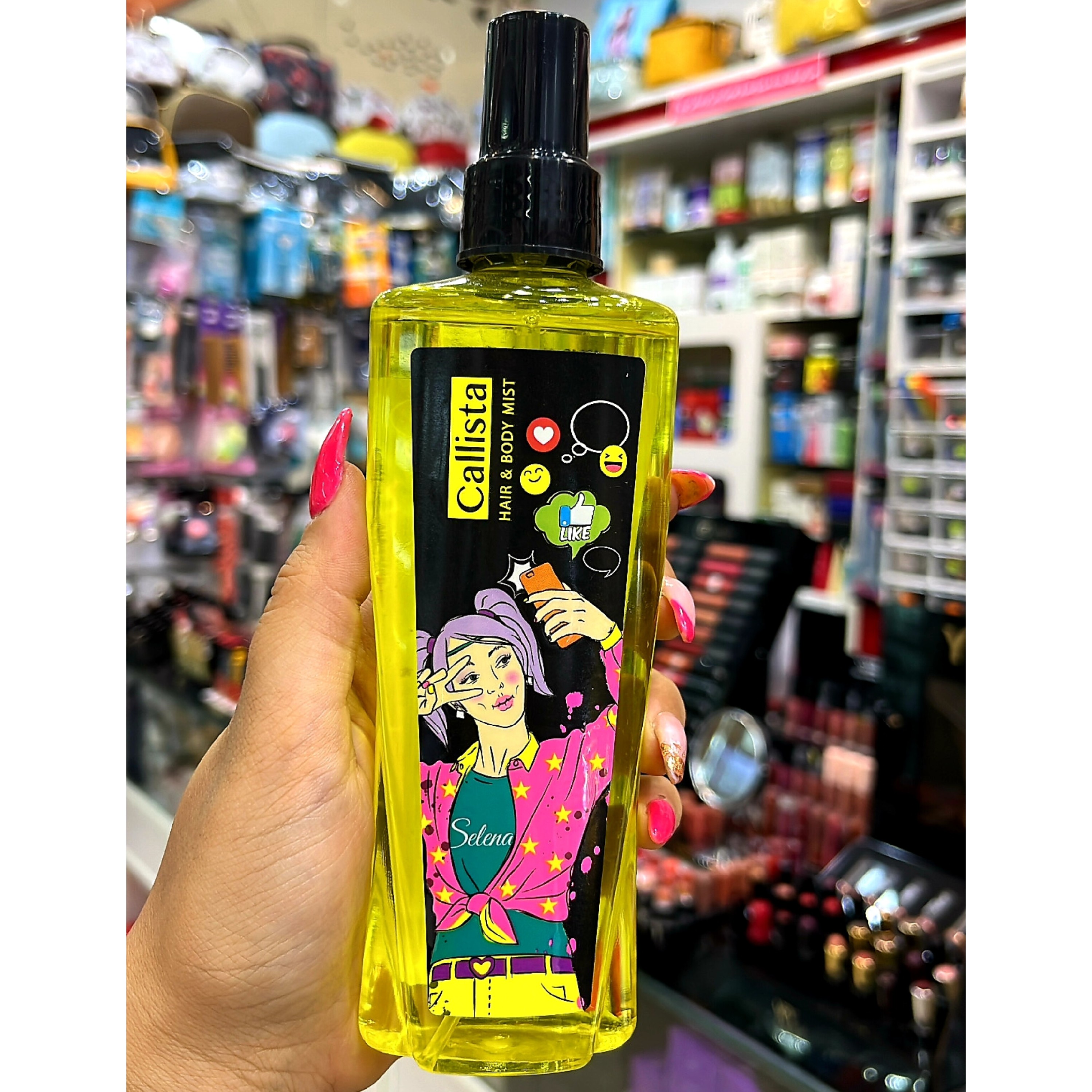 بادی اسپلش و عطر موی زنانه کالیستا مدل Selena حجم 200 میلی لیتر