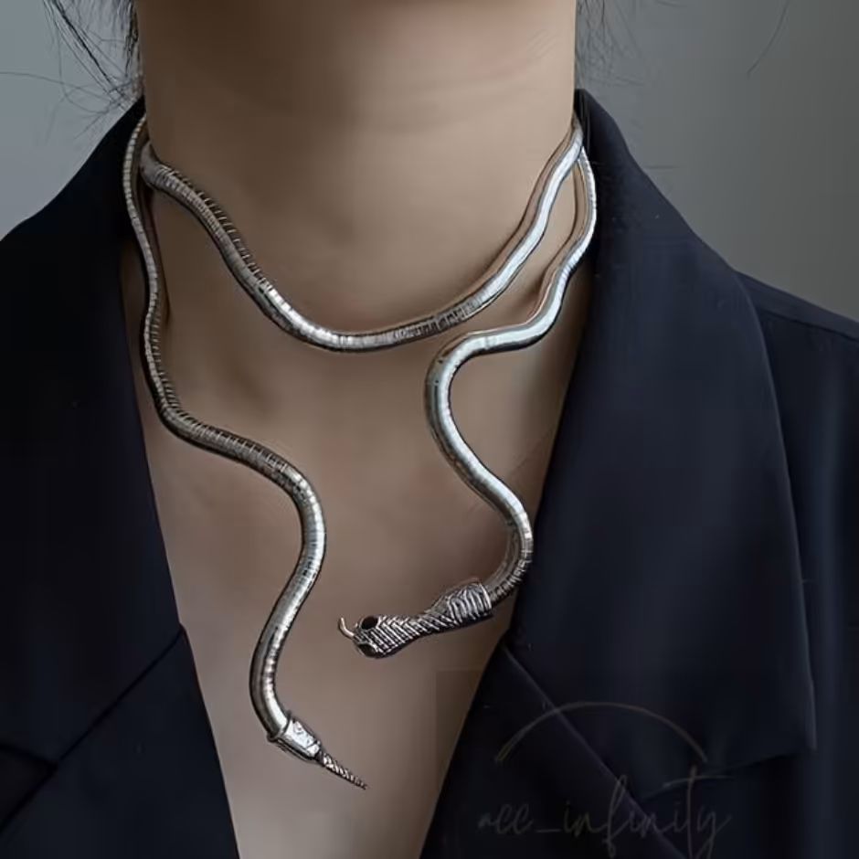 دستبند و گردنبند ماری منعطف