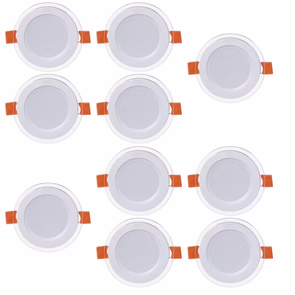 هالوژن  9 وات پارس شعاع توس  مدل گلاریس آفتابی بسته  10 عددی