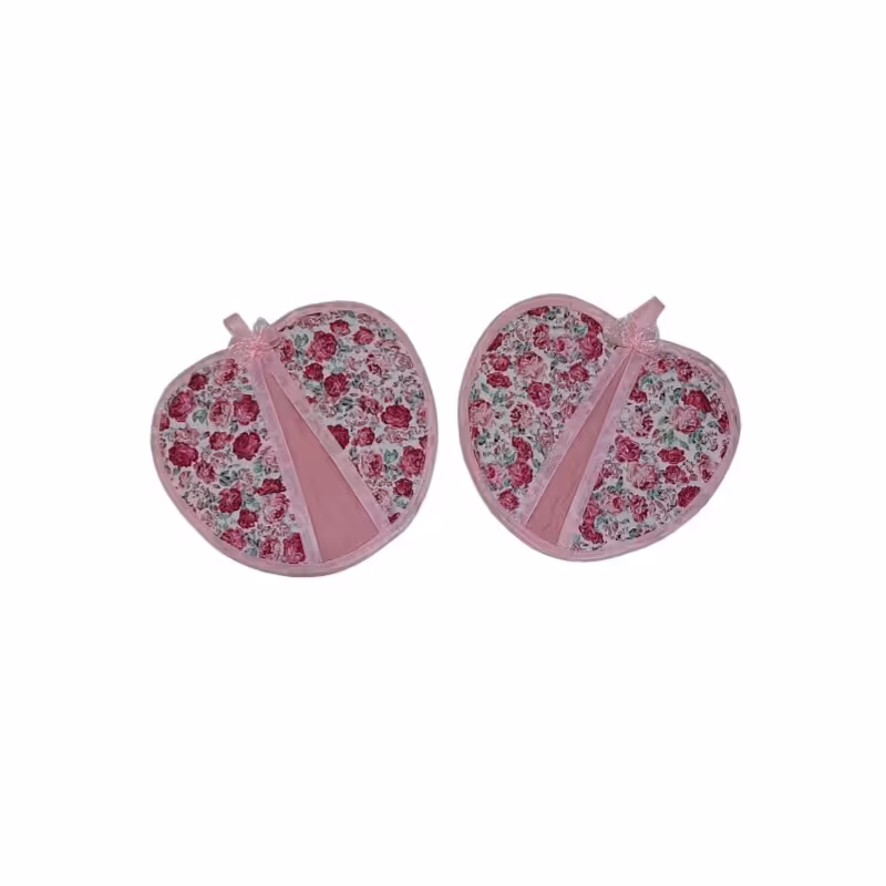 دستگیره قلبی صورتی دو عددی