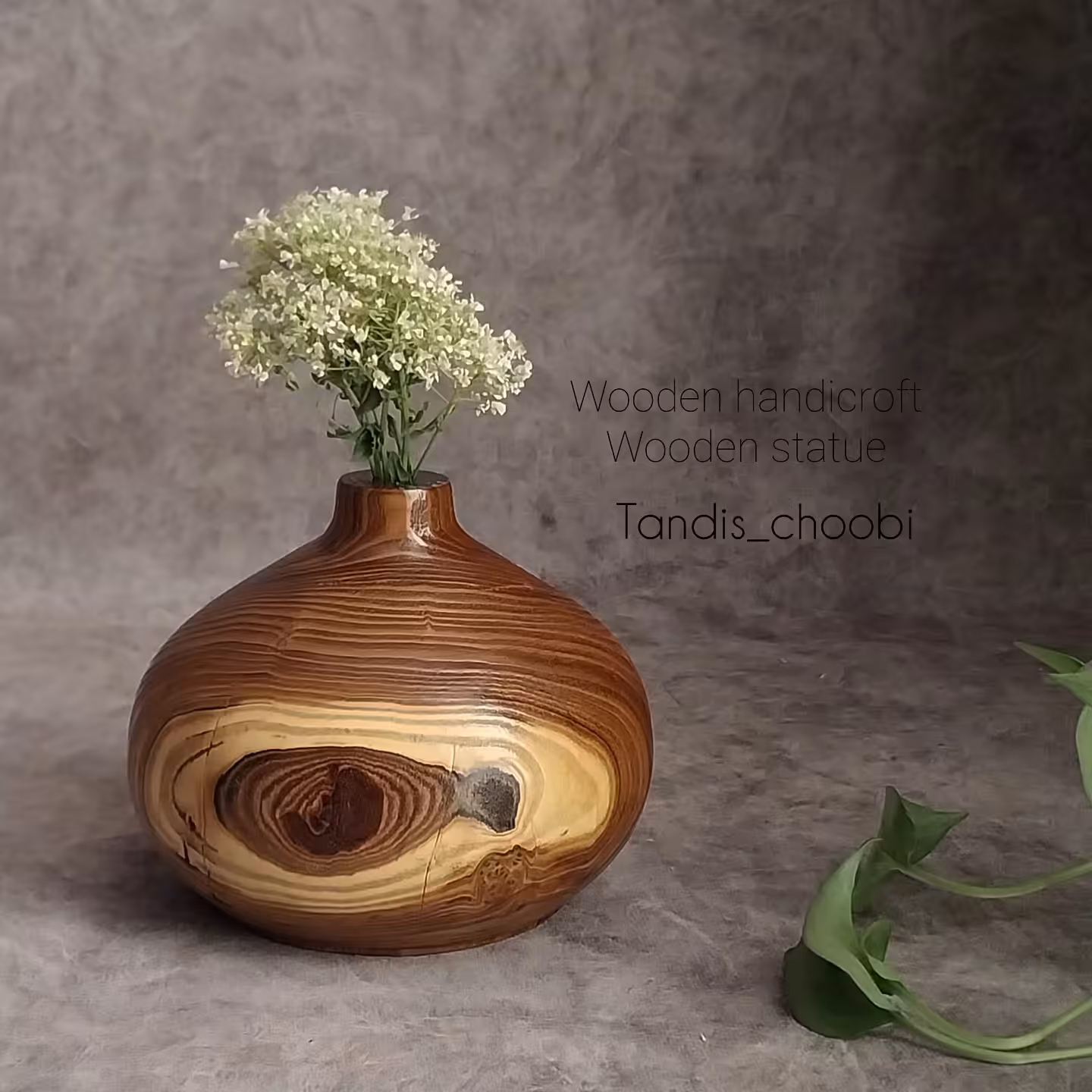 گلدان چوبی...
