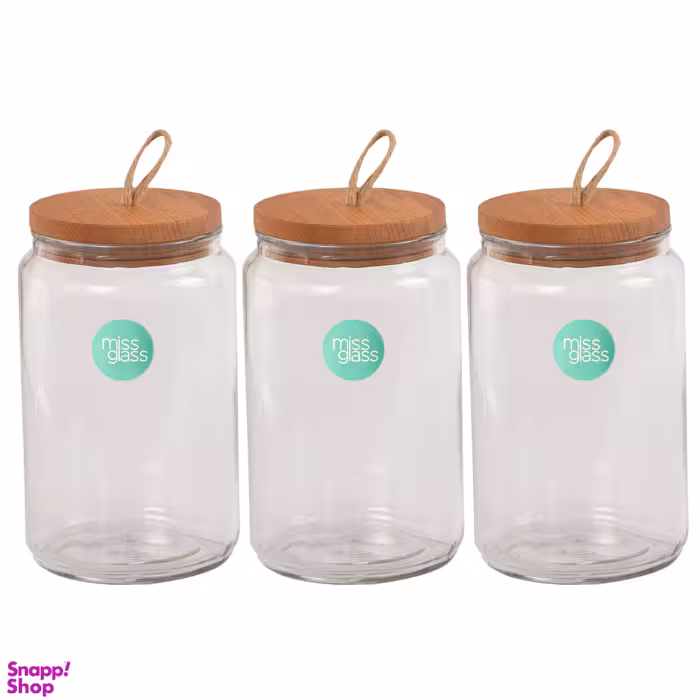 بانکه میس گلس مدل راش کد 531 سایز 1 بسته 3 عددی