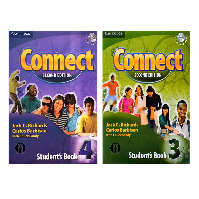  کتاب Connect اثر جمعی از نویسندگان انتشارات الوندپویان جلد 3 و 4