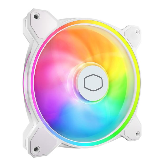 فن کیس کولرمستر مدل MASTERFAN MF140 HALO² WHITE EDITION