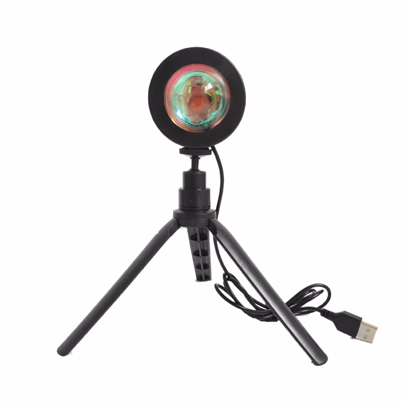 آباژور رومیزی مدل غروب خورشید کد RGB-NEW