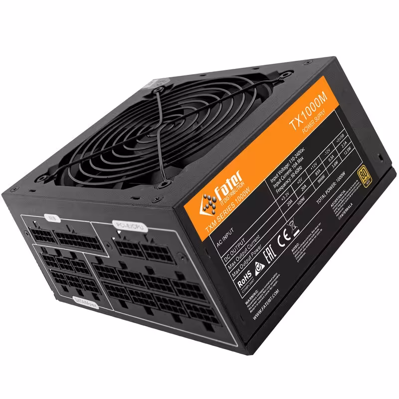 منبع تغذیه کامپیوتر فاطر مدل TX1000M