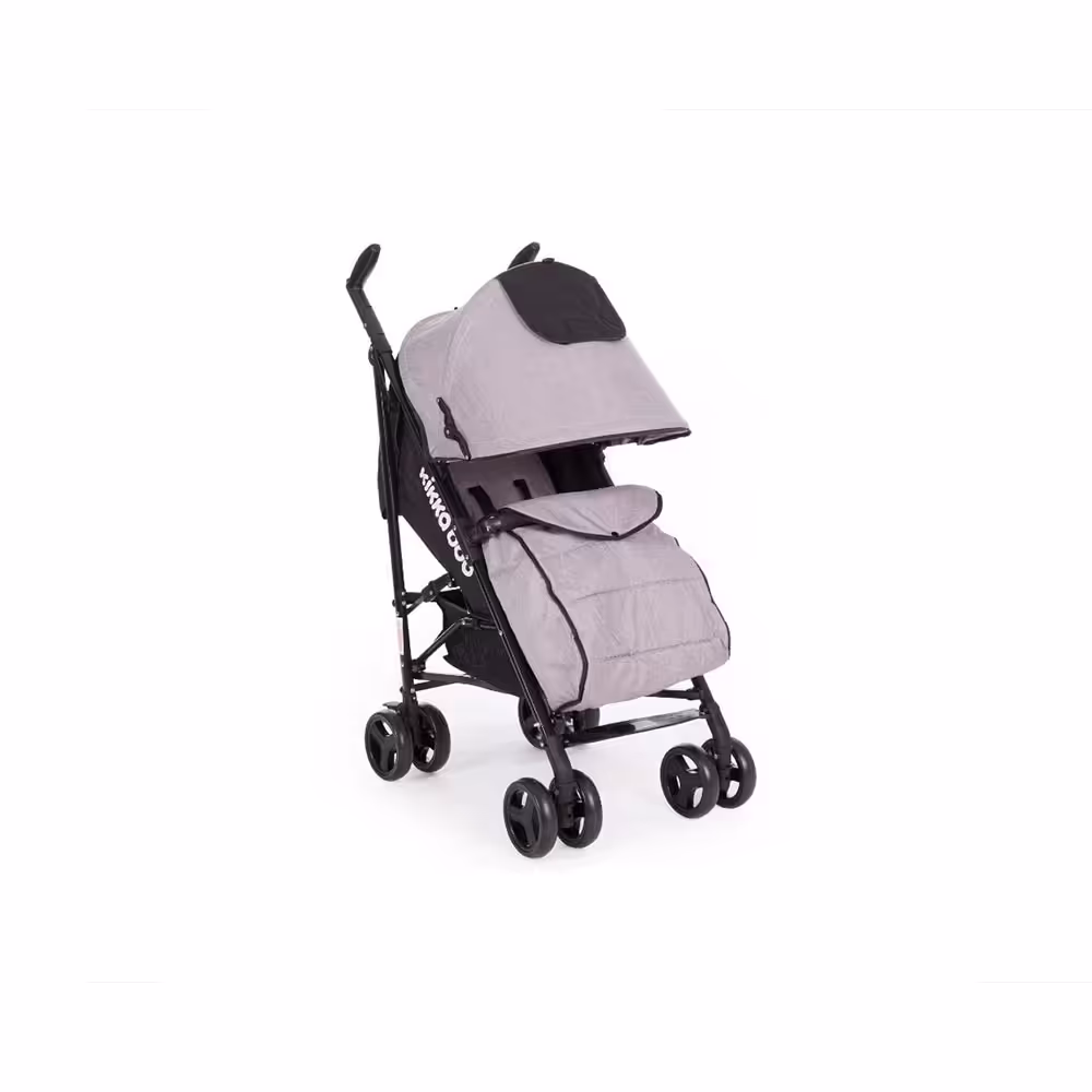 کالسکه عصایی کیکابو kikkaboo مدل quincy رنگ طوسی