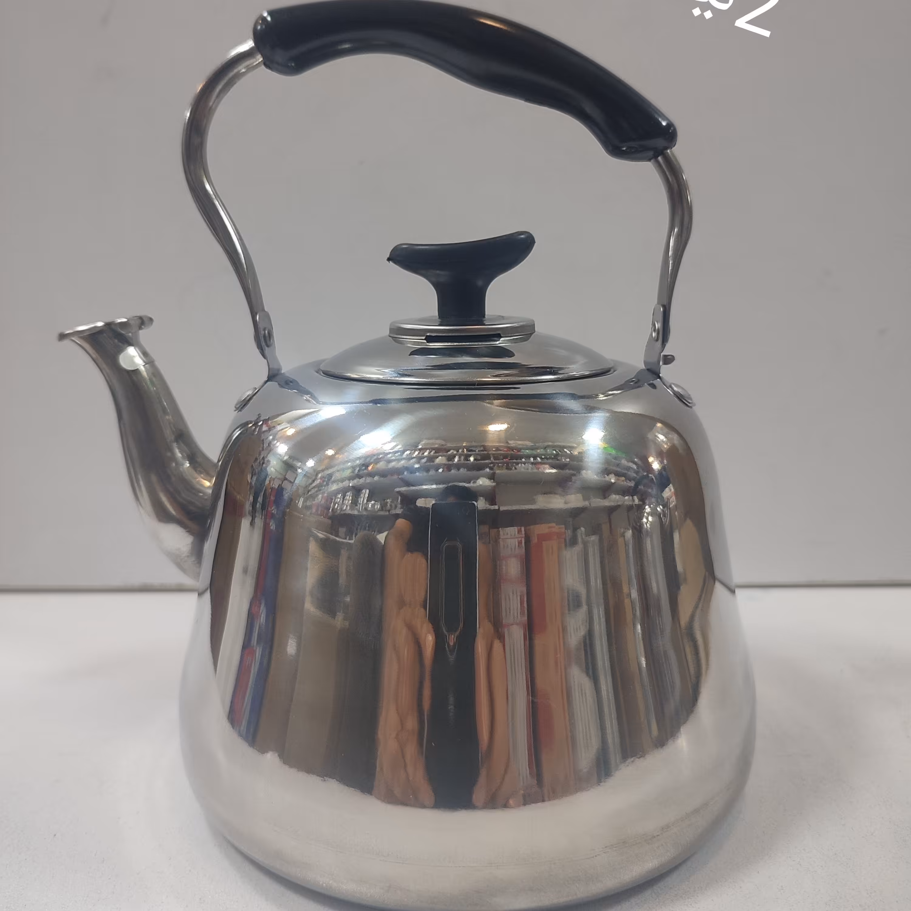 کتری استیل 2لیتر خارجی  آهنربانگیر