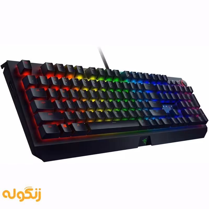 کیبورد گیمینگ Razer BlackWidow Chroma GreenSwitch - زنگوله
