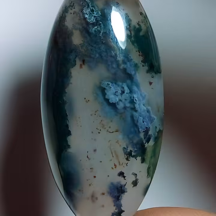 عقیق شجر خزه ای منظره مینیاتوری