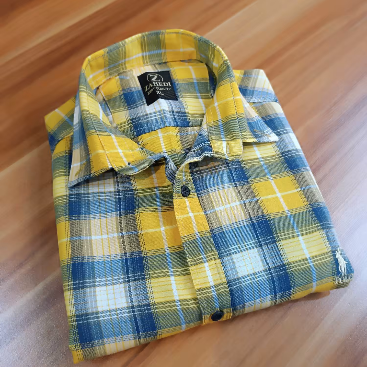 پیراهن مردانه سایز بزرگ آستین بلند قواره آزاد پنبه  کجراه 