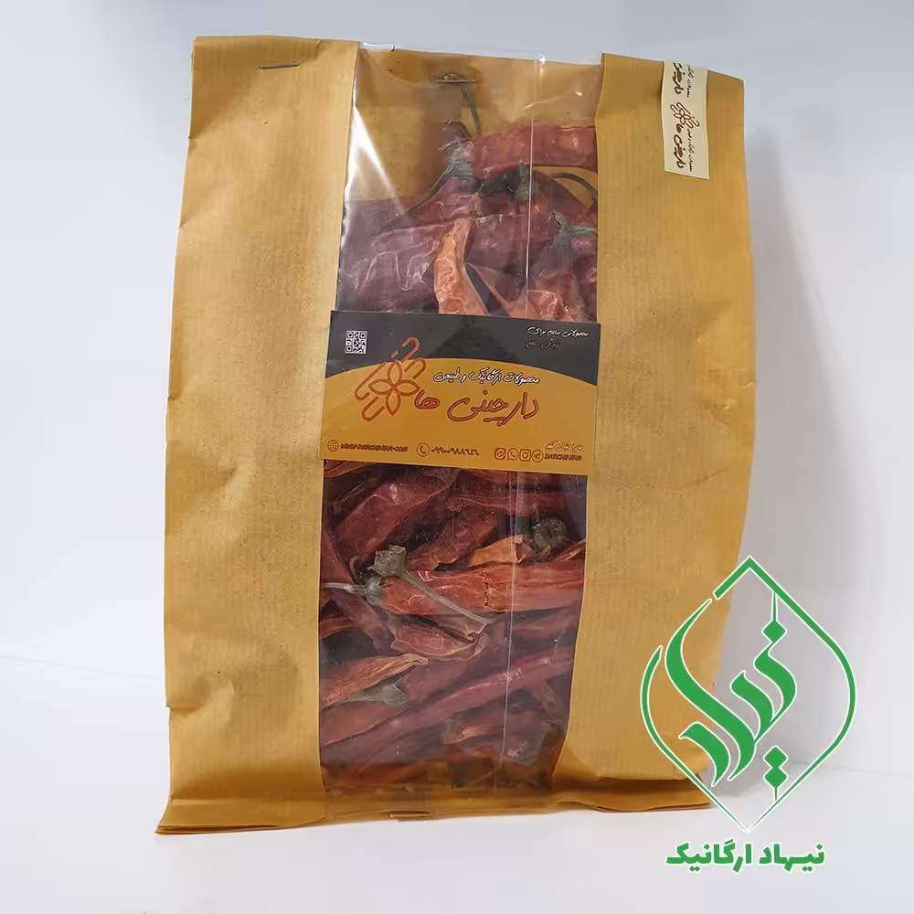 فلفل خشک چیلی درشت بسته صد گرمی