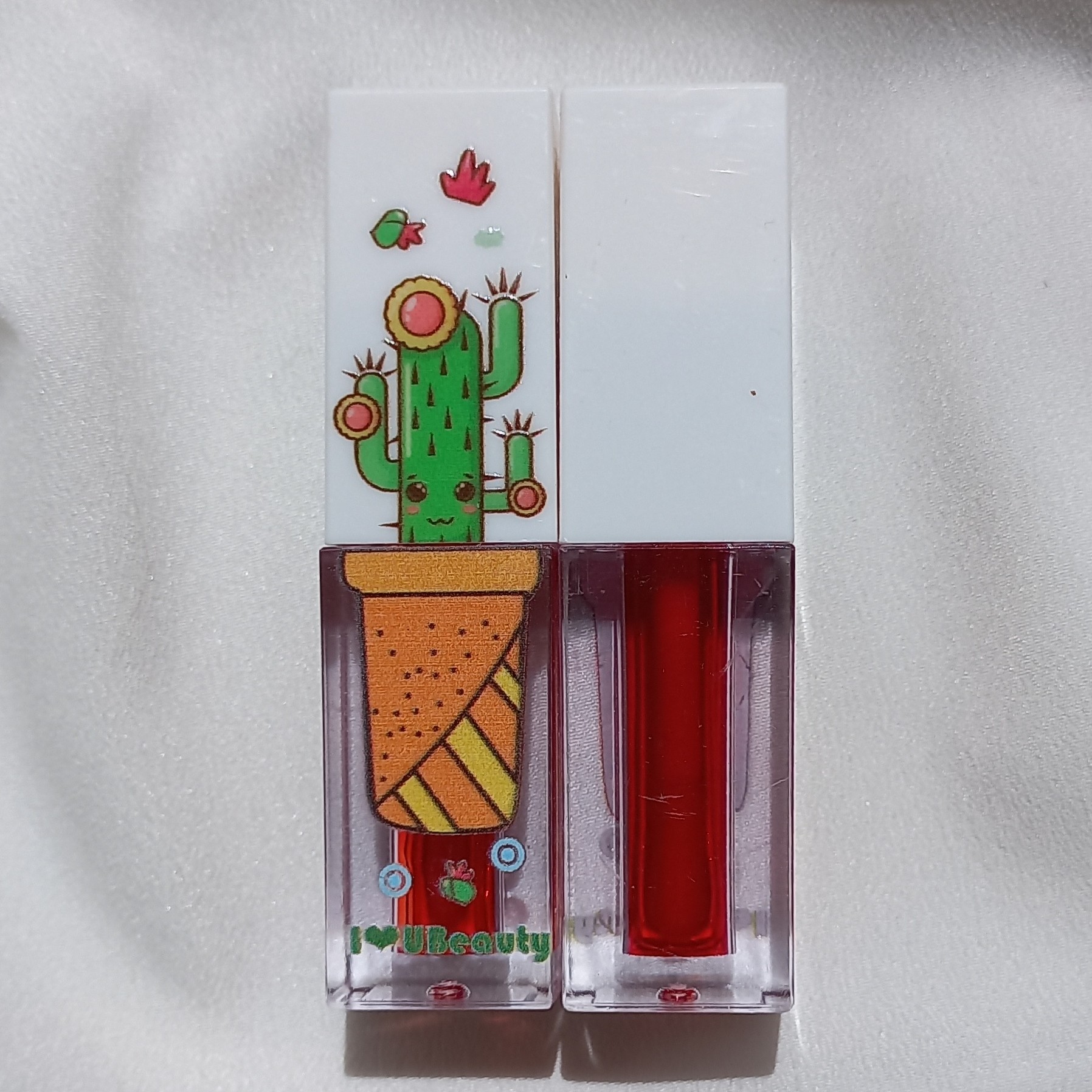 تینت لب طرح کاکتوس شماره 4