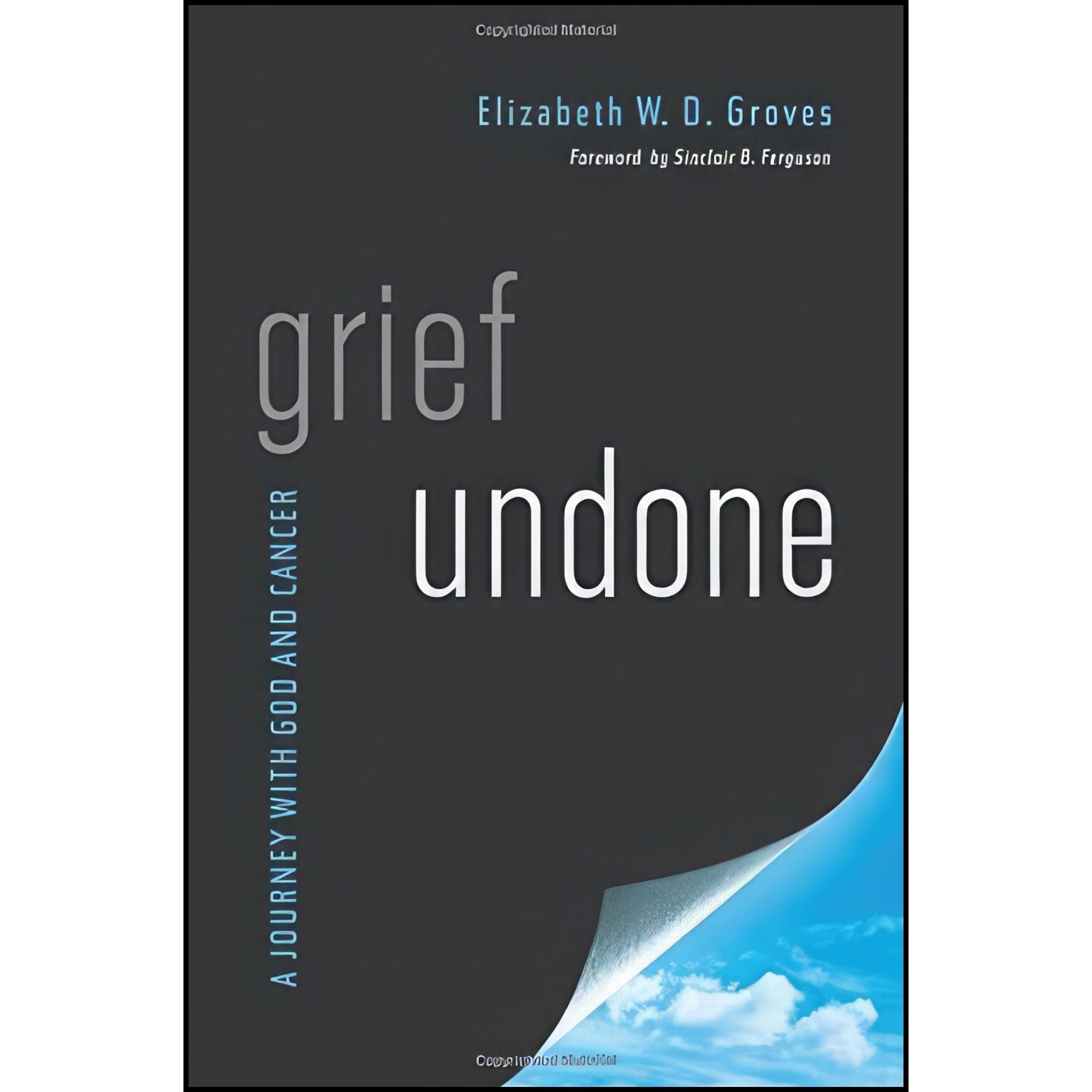 کتاب زبان اصلی Grief Undone اثر Elizabeth W D Groves
