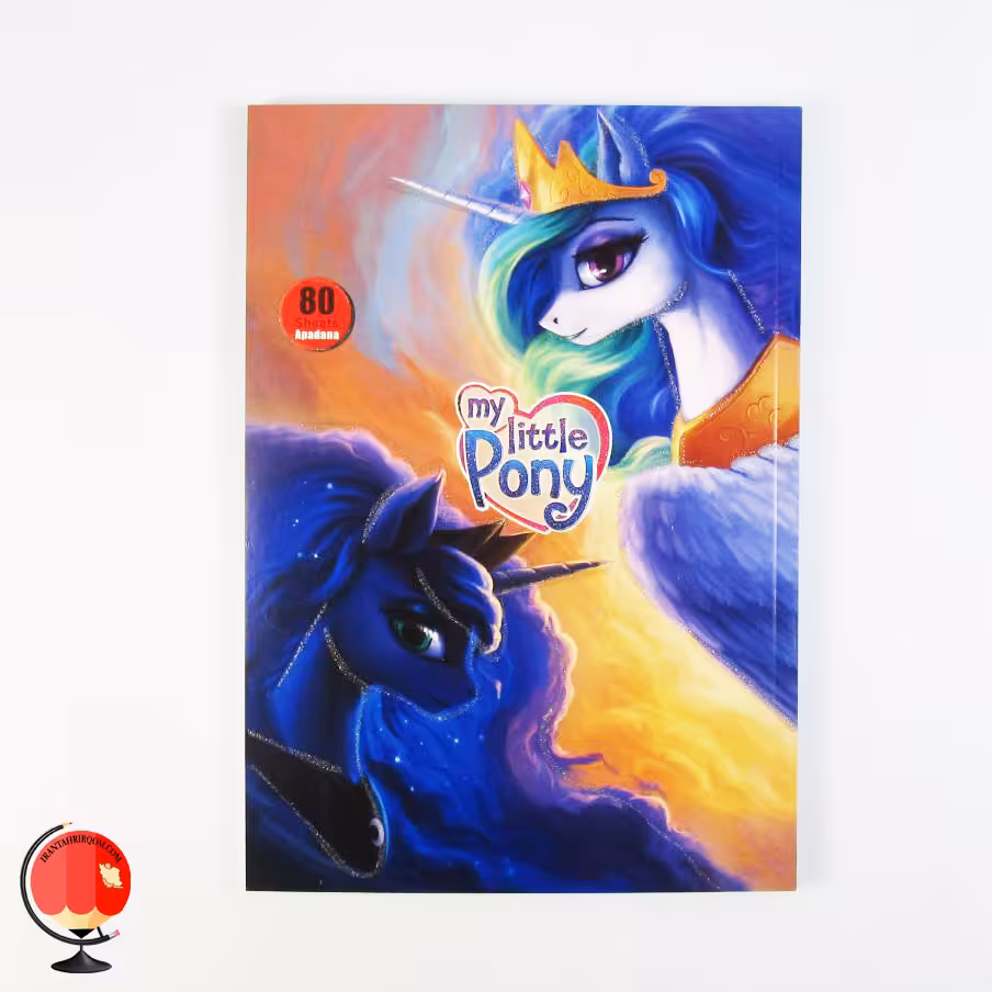 دفتر مشق 80 برگ طرح پونی آپادانا