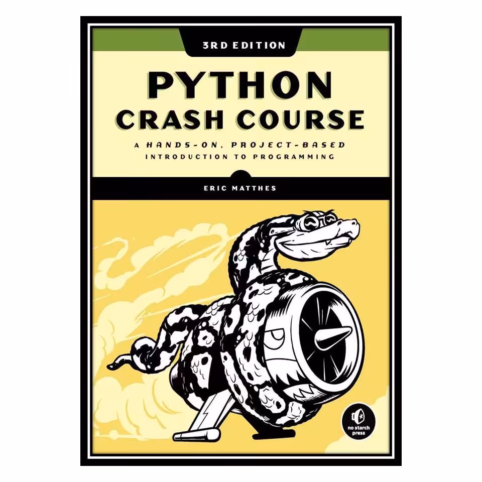 کتاب  Python Crash Course