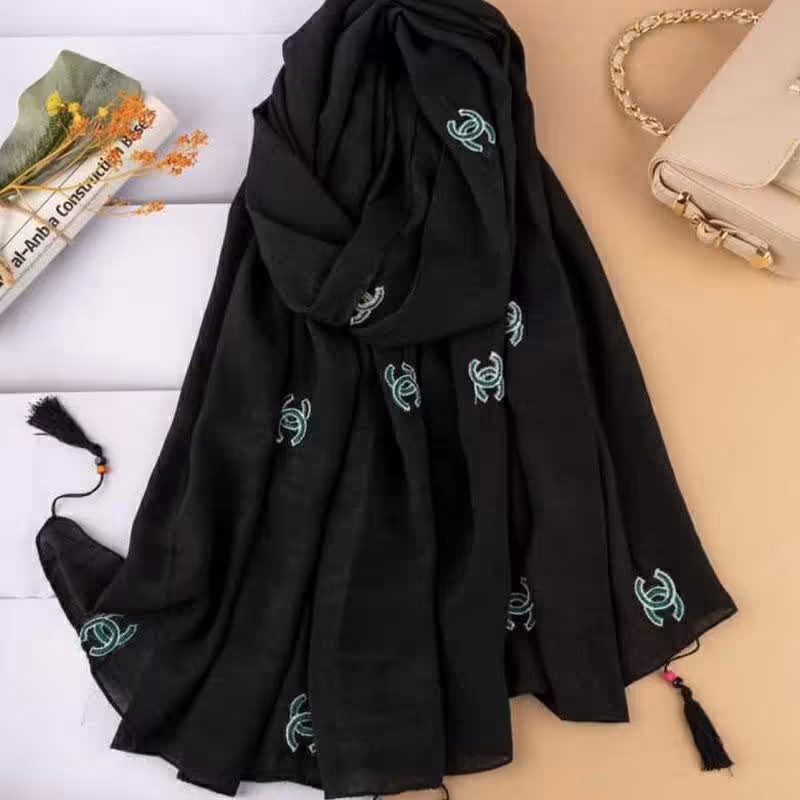 شال نخی اسلپ مشکی