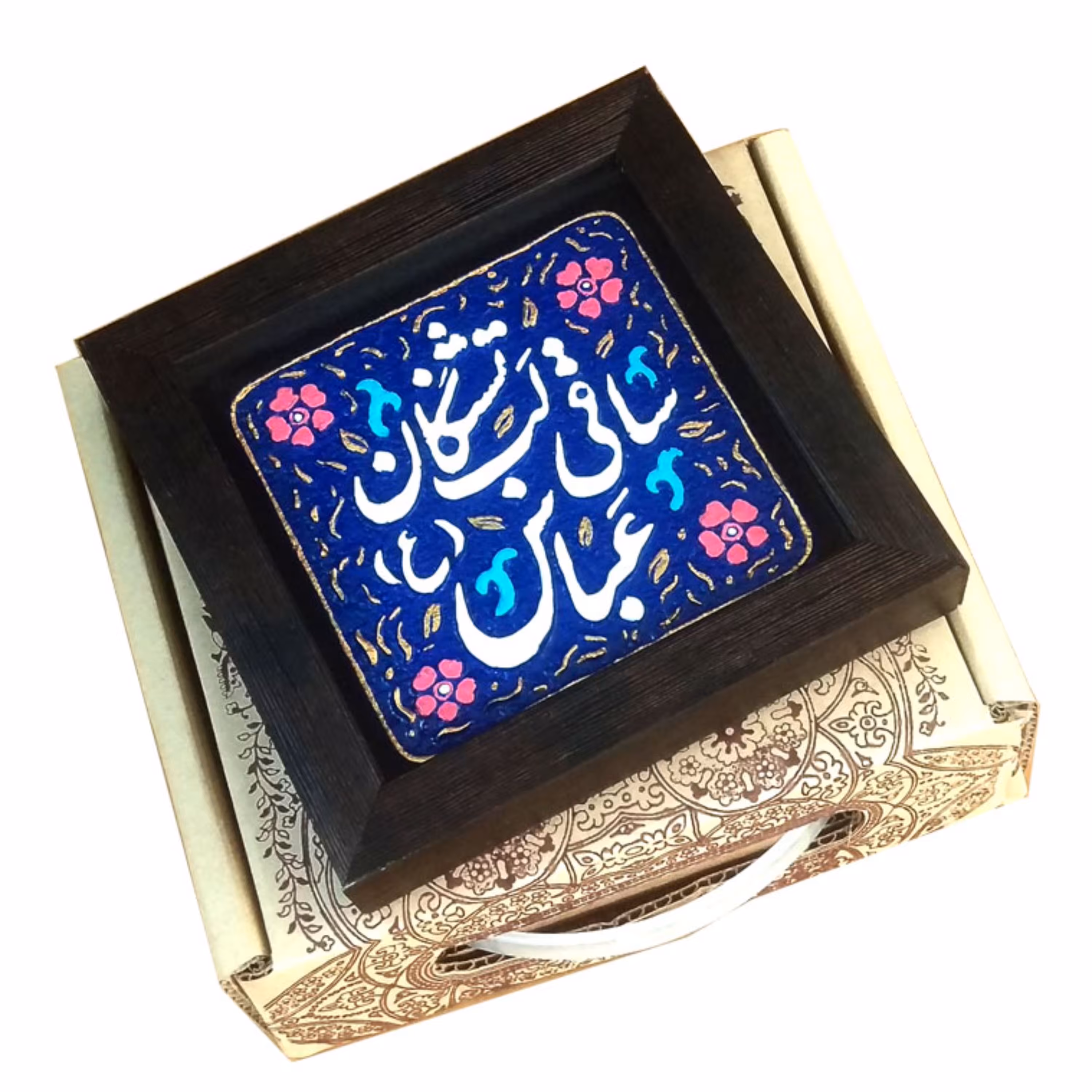 تابلو ساقی لب تشنگان عباس (ع) دستساز146 کادویی  کتیبه نقش برجسته دیوارکوب مذهبی 