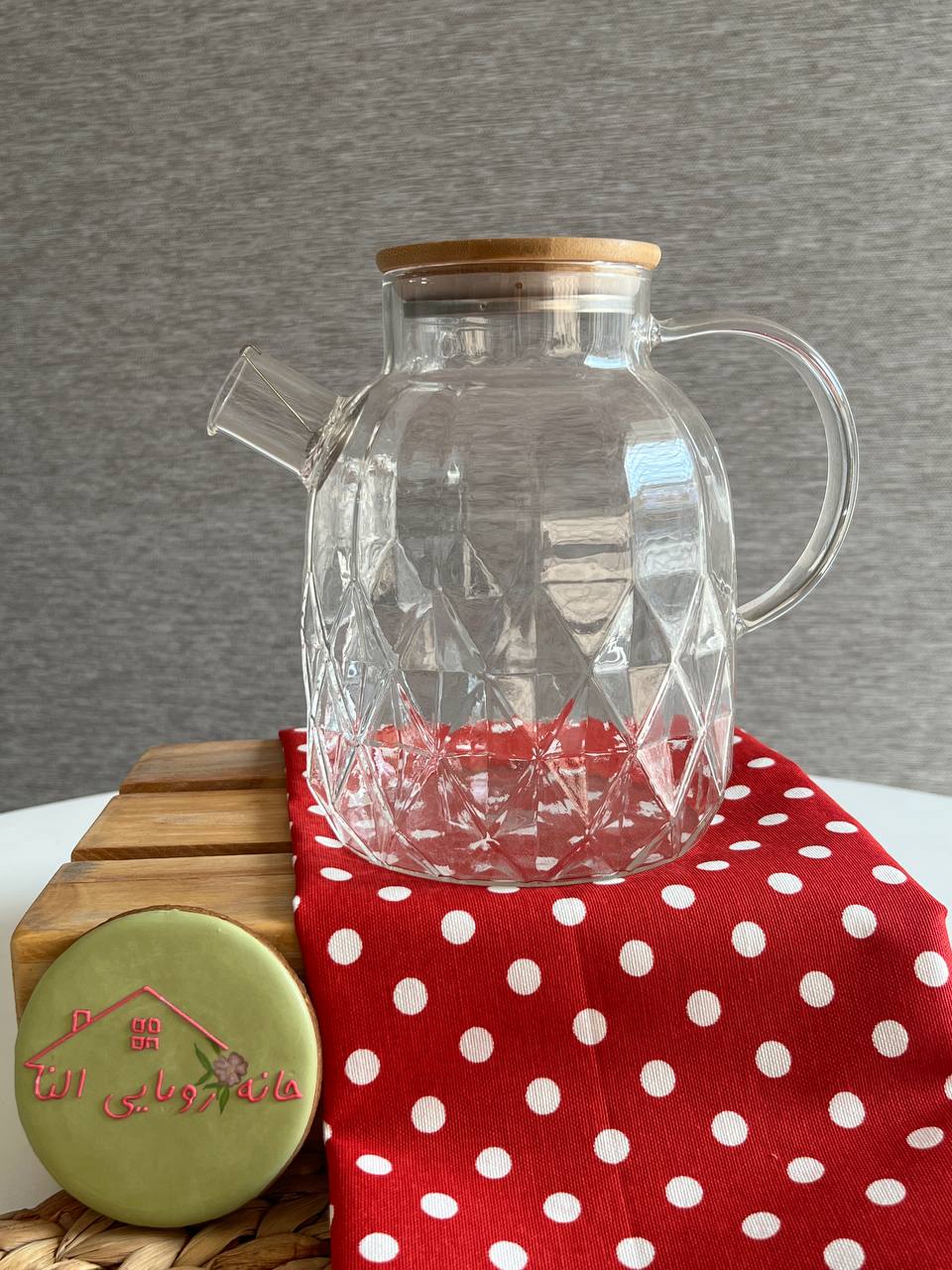 قوری پیرکس دربامبو الماسی- 1700 میل