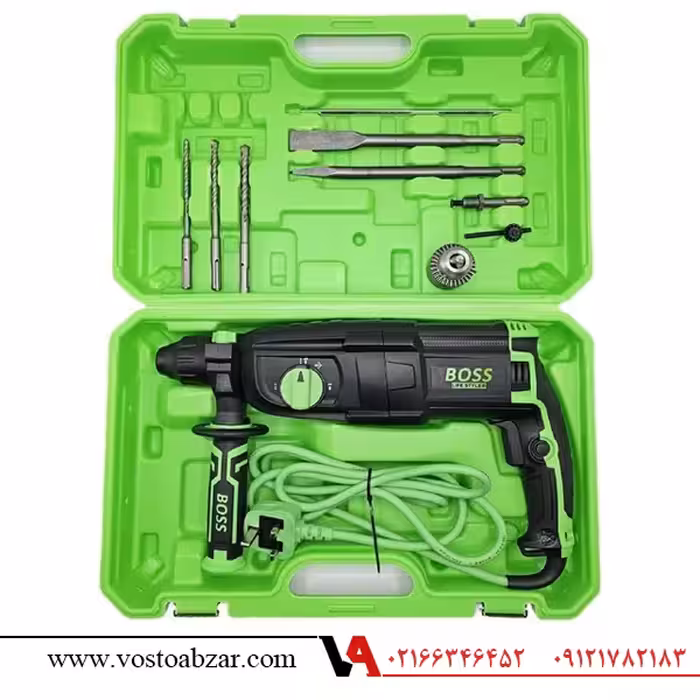 دریل بتن کن 26 سبز باس مدل 26SRE