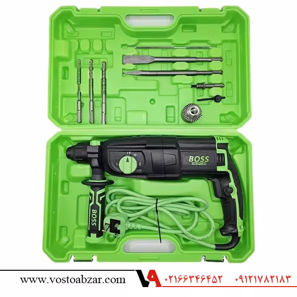 دریل بتن کن 26 سبز باس مدل 26SRE