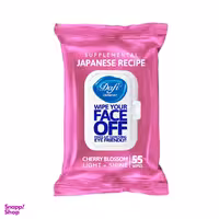 دستمال مرطوب دافی مدل Japanese Cherry Blossom بسته 55 عددی
