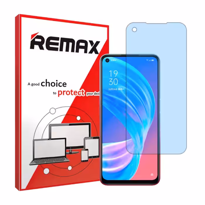 گلس اوپو A72 5G مدل هیدروژلی آنتی بلو برند ریمکس کد S