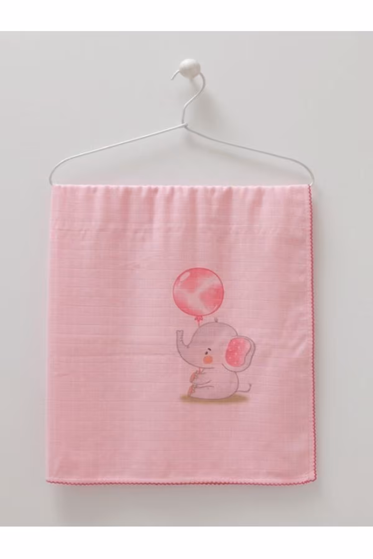 پارچه موسلین صورتی کاور چند منظوره فیل Caramell