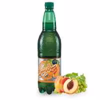 نوشیدنی انگور با طعم هلو گازدار ساندیس - پک 6تایی