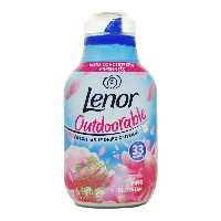 نرم کننده لباس با رایحه شکوفه صورتی 460 میل لنور - lenor