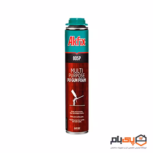 اسپری فوم گان خور آکفیکس مدل 805P حجم 850 میلی لیتر