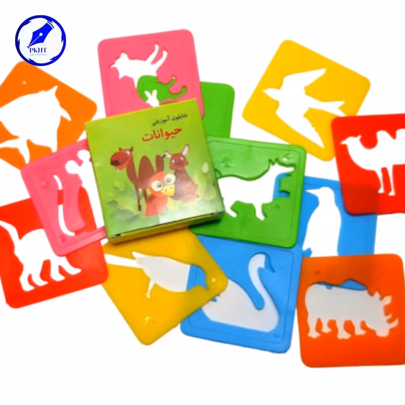 شابلون فانتزی حیوانات 20 عددی