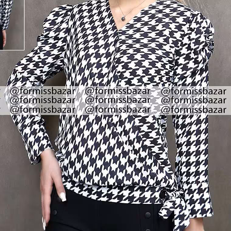 شومیز مدل چپ وراستی